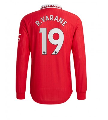 Manchester United Raphael Varane #19 Hjemmedrakt 2022-23 Langermet